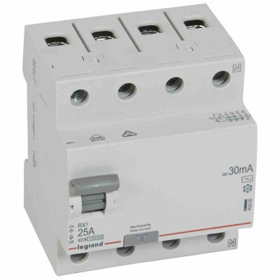 Srovės nuotekio relė RCD RX Legrand 402062