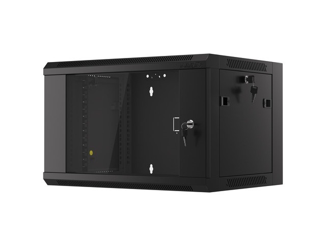 Komutacinė spinta 19'' pakabinama 6U 600x450x370 (nesurinkta Komutacinė spinta 19'' pakabinama 6U 600x450x370 (nesurinkta