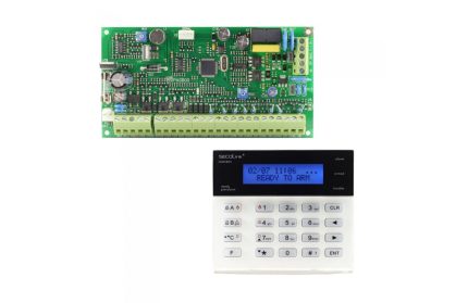Centralės ir klaviatūros komplektas Centralė PAS808+KM24A SECOLINK