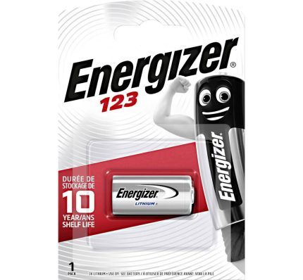 Energizer ličio baterija CR123