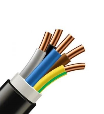 CYKY 5x1.5 mm2 jėgos kabelis (1 m)