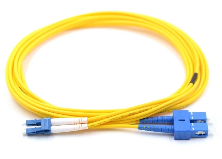 Optinis jungiamasis laidas LC/UPC-SC/UPC SM Duplex (20 m.)