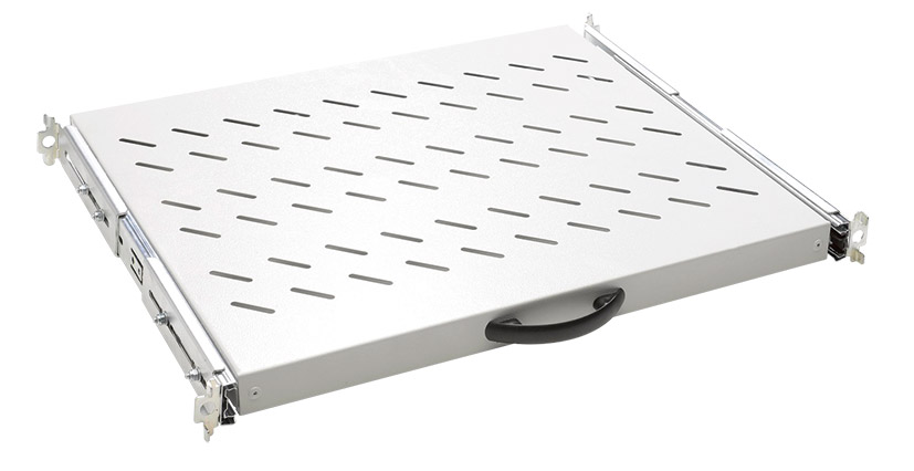 Ištraukiama lentyna 19" spintai 1U L450 Ištraukiama lentyna 19" spintai 1U L450