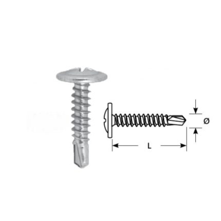 Sraigtas su grąžteliu STARFIX WT 4.2x25/F (36vnt)